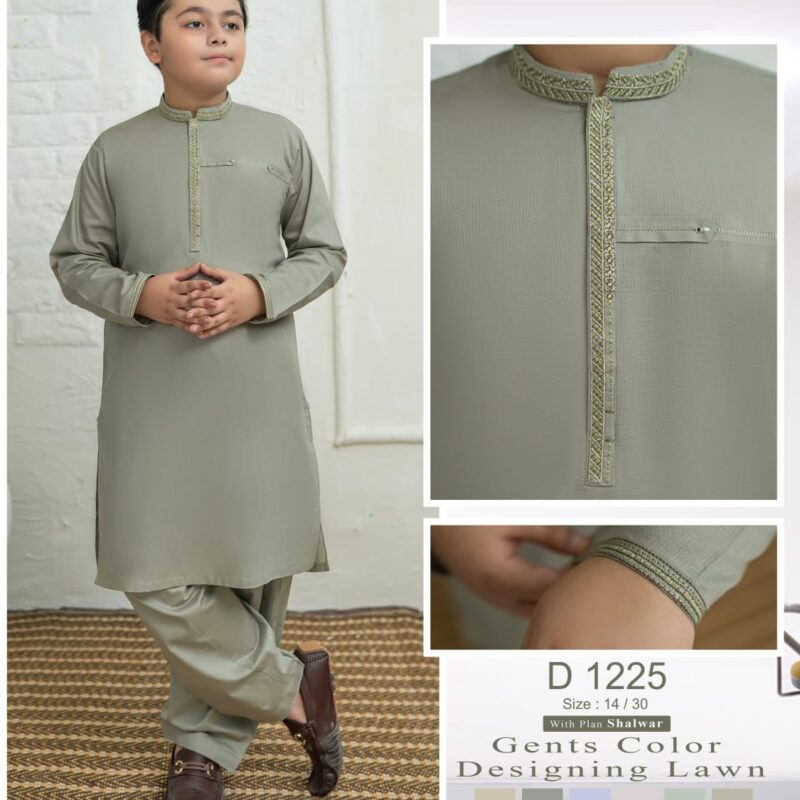 Boys Premium Kurta Shalwar Set