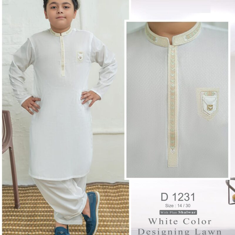 Boys Premium Kurta Shalwar Set